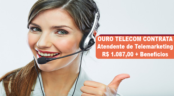 Atendente De Telemarketing 10 04 2019 Oportunidades Df 2183