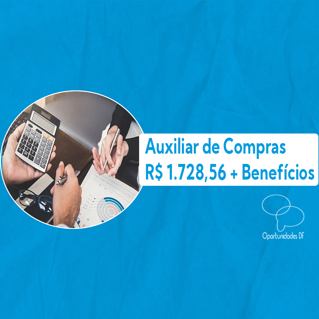 Auxiliar De Compras 21 11 2023 Oportunidades Df 